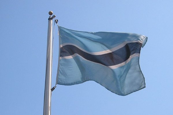 Botswana flag 
