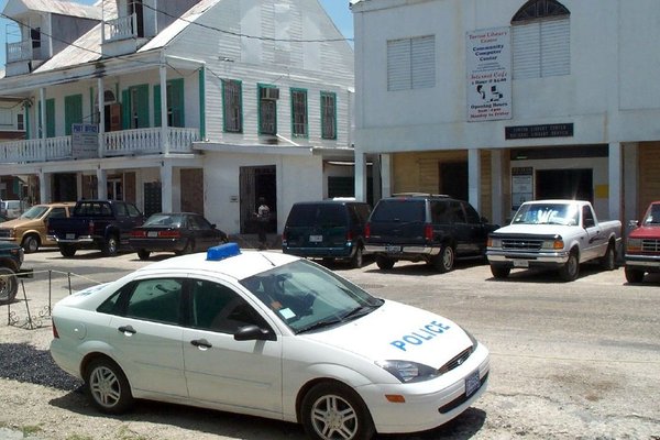 Belize - police car