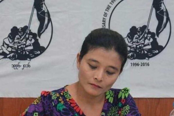 Myanmar activist Ma Noble Aye