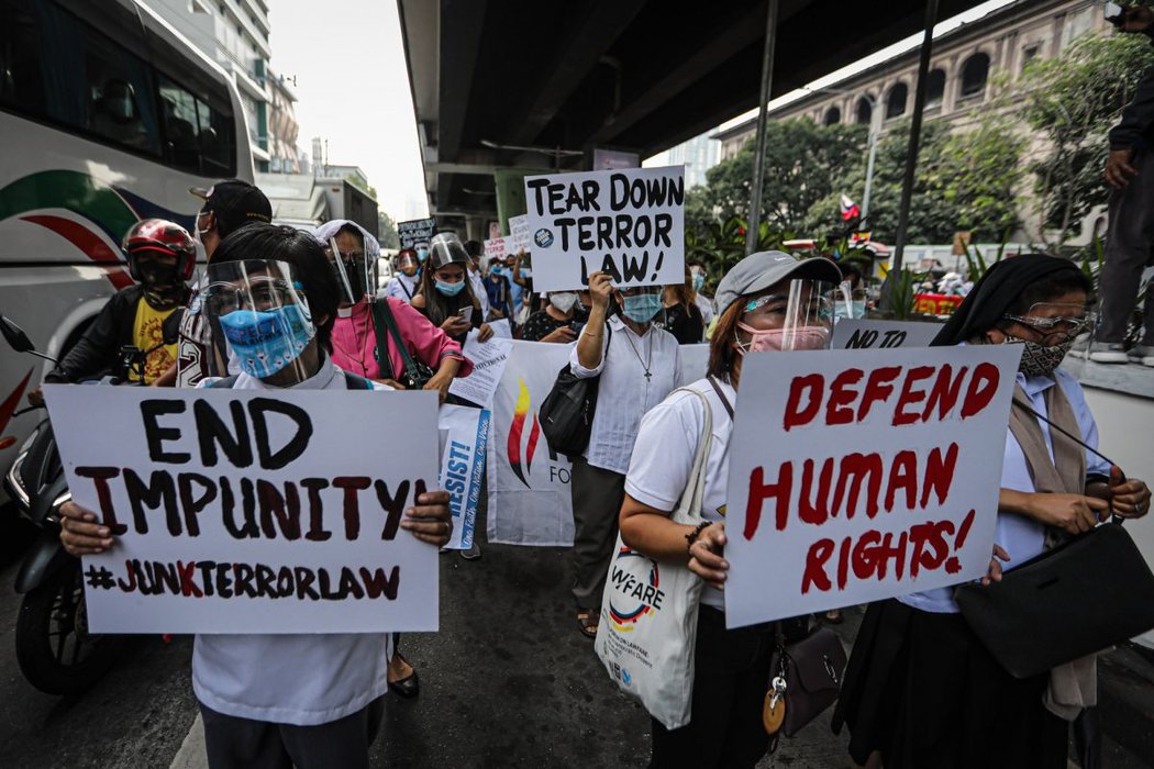 Activists and journalists targeted as draconian anti-terror law challenged  in the Philippines - Civicus Monitor