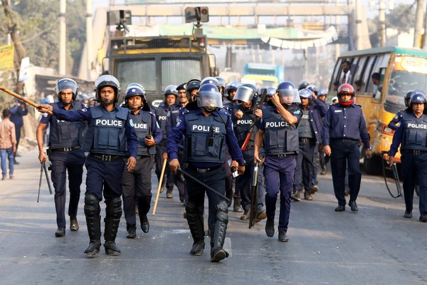 Bangladesh anti-riot police Dec 2022