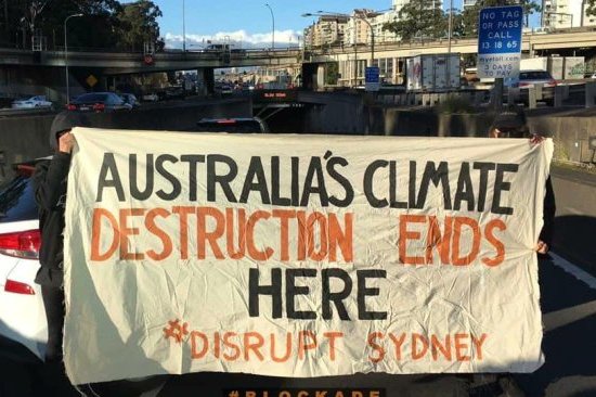Climate protest Sydney Australia June 2022