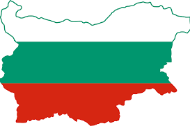 Bulgaria flag map