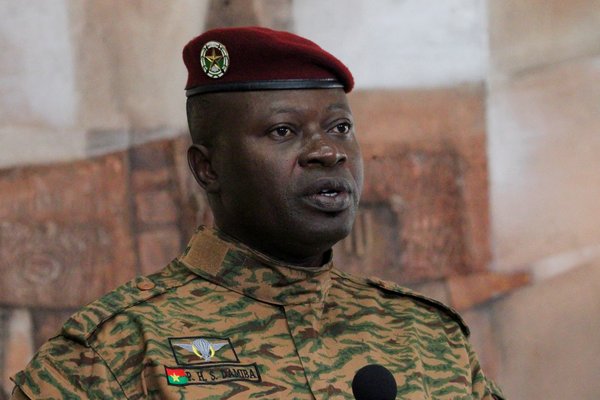 Burkina Faso Colonel Paul-Henri Damiba September 2022