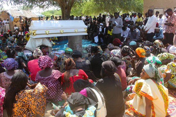 Chad_burial journalist killed protests Oct 2022