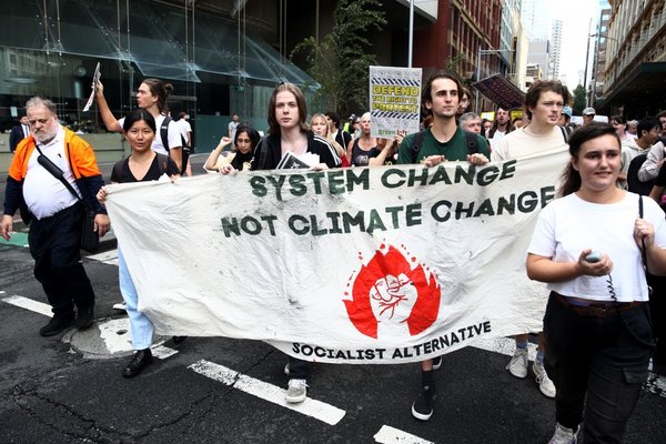 Climate protesters Australia March 2023