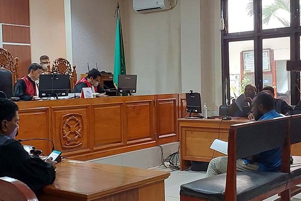 Indonesia Papua court hearing 2023