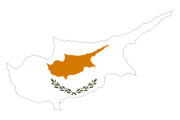 Cyprus-Map-Flag