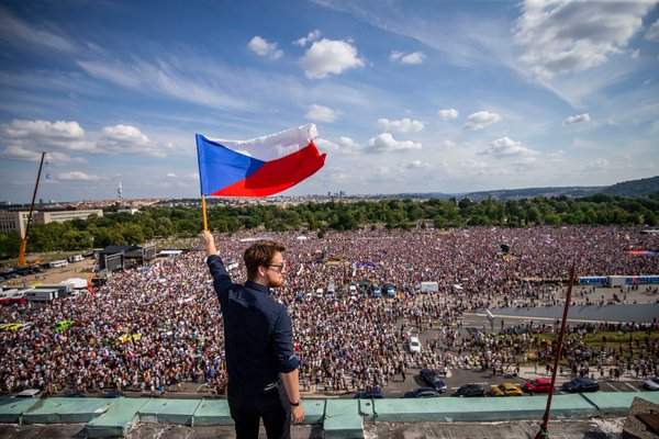 Czech Republic anti-government protests 23 June 2019