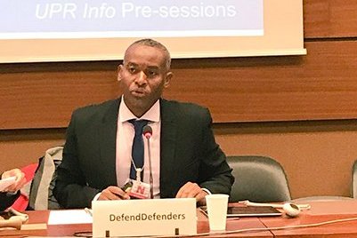 Djibouti human rights defender Kadar Abdi Ibrahim