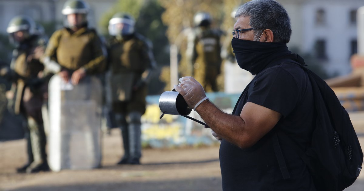 Chilean police forces repress ...