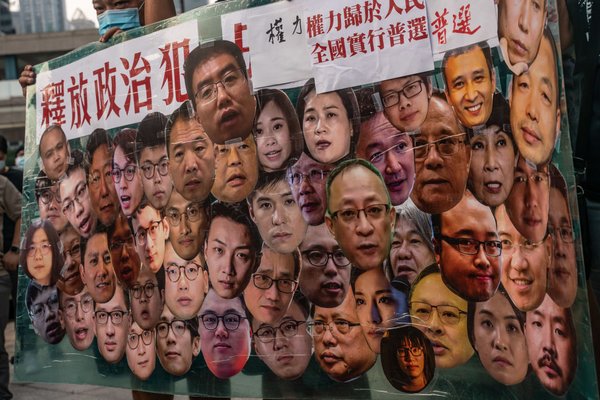 Hong Kong political prisoners Nov 2021