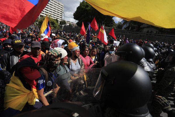 Ecuador - protests june 2022