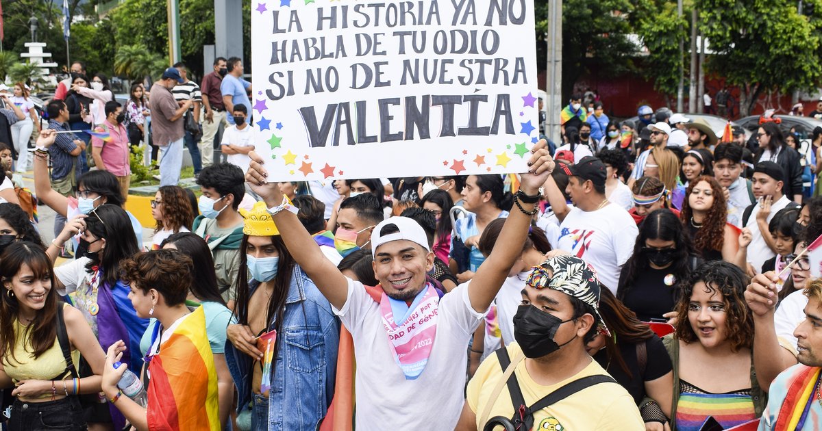 El Salvador la marcha del orgullo LGBTQIA congreg a miles de