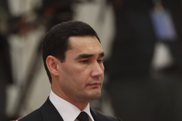 Turkmenistan's President Serdar Berdimuhamedow 