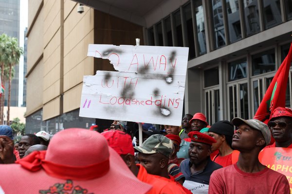 South Africa EFF National Shutdown March 2023