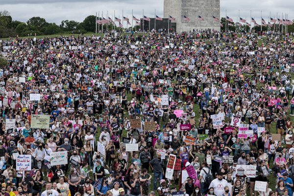 USA - abortion rights protest 2022