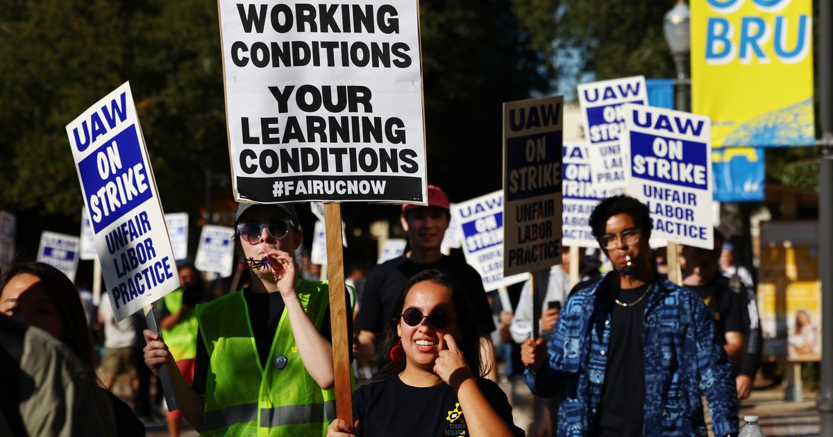 USA: Massive workers’ strike at California university - Civicus Monitor