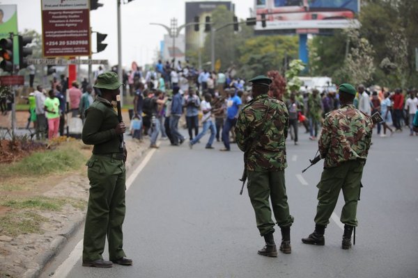 Kenya protest 