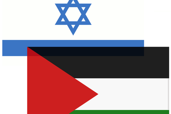 Israel Palestine Flags