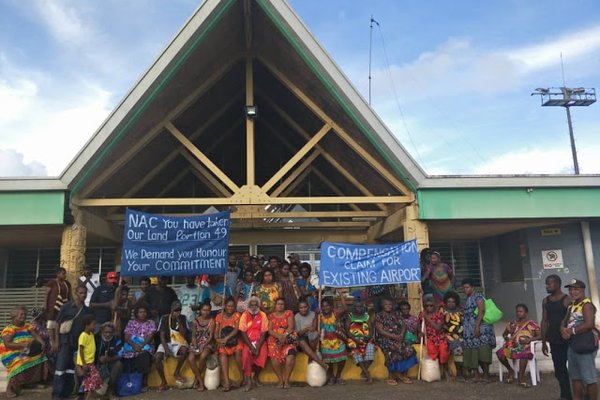 PNG Sit-in protest Jan 2021