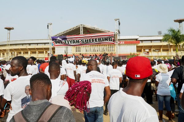 Liberia protest ec hardship 17 Dec 2022