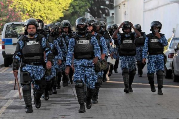 Maldives police Oct 2021
