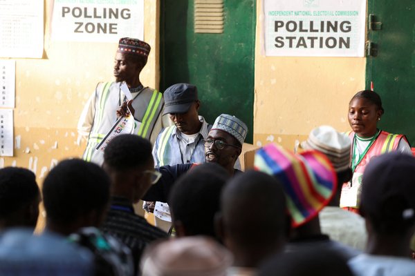 Nigeria elections polling station