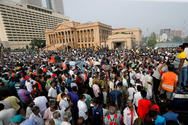 Protests & economic crisis in Sri Lanka March 2022