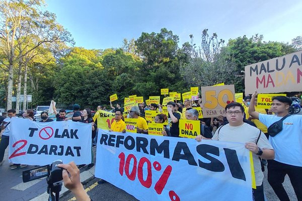 Malaysia electoral reform group BERSIH February 2024