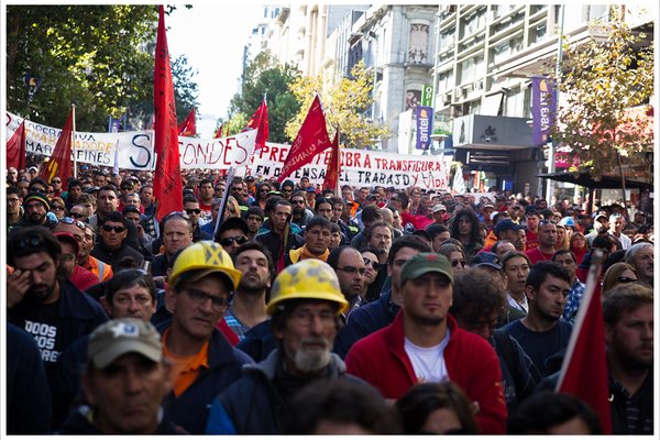 Protest in Uruguay