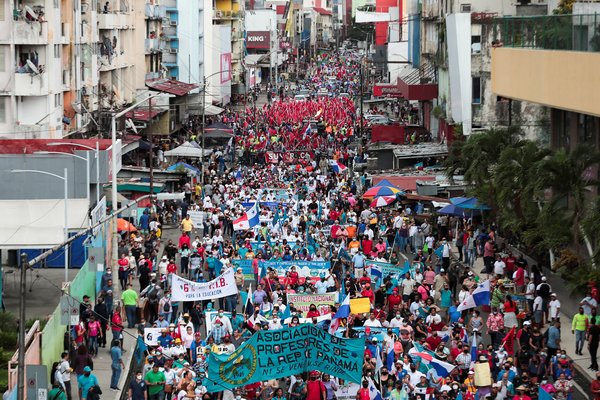 Panama - protests 2022