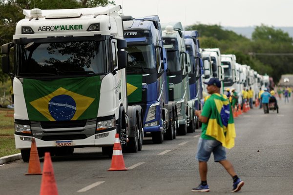 Brazil - 2022 election truck drivers