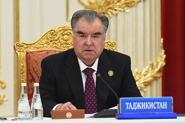 Tajik President Emomali Rakhmon 