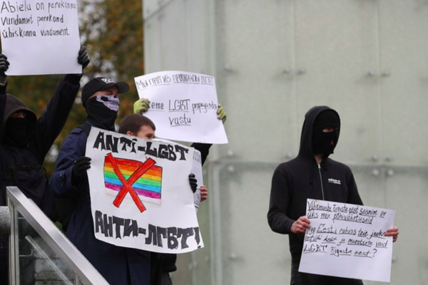 Anti-LGBTI protest