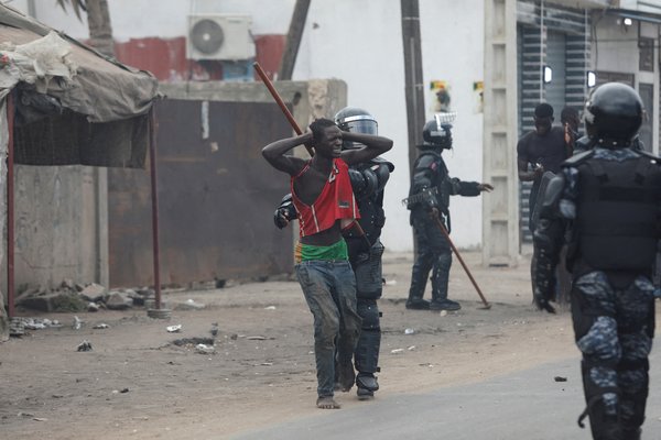 Senegal arrest protester Sonko protests July 2023