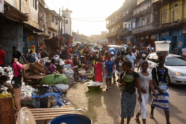 Sierra Leone Freetown Market 2020