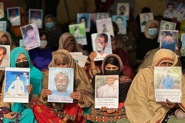 Baloch women protesters, Jan 2024
