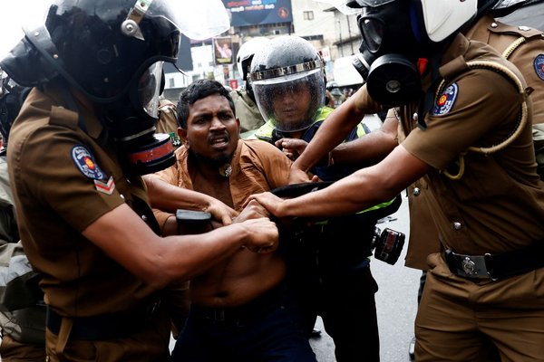 Sri Lanka protest Oct 2023