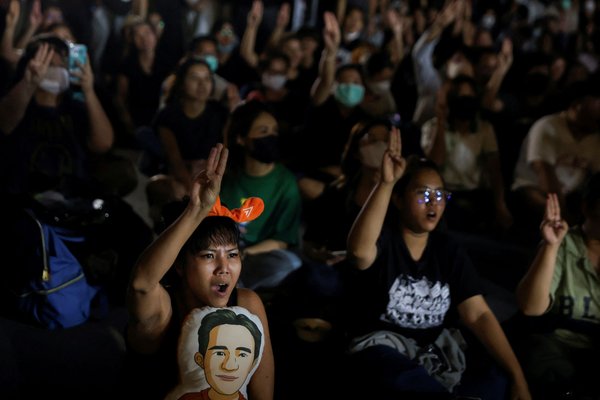 Thailand post elections protests July 2023
