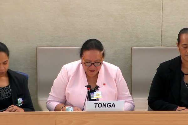 Tonga UPR review May 2023